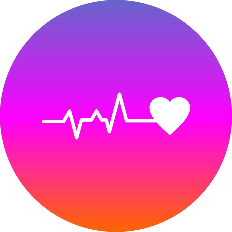 Life Glyph Gradient Circle Multi Circle Glyph Gradient Circle Icon Design vector