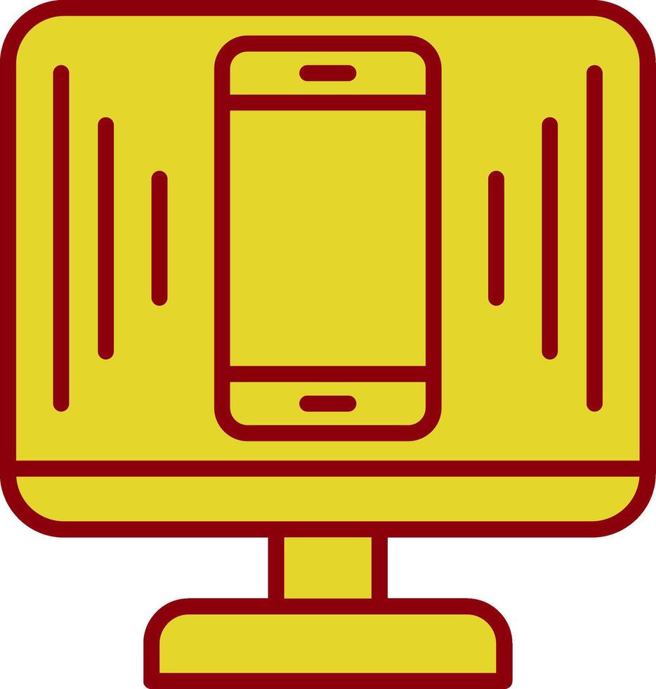 Responsive Design Vintage Icon Design vector