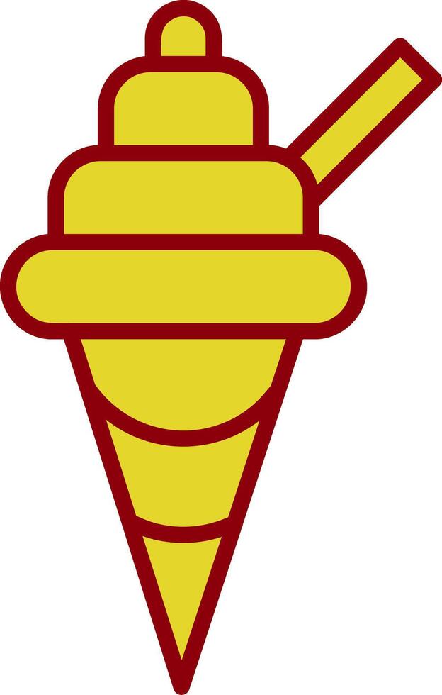 Ice Cream Vintage Icon Design vector