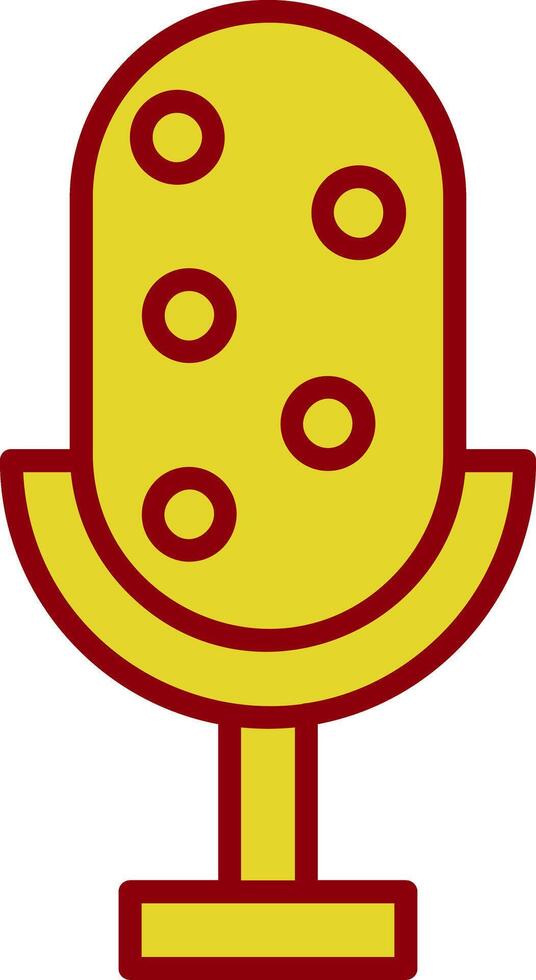 Microphone Vintage Icon Design vector