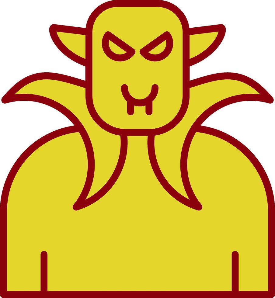 Dracula Vintage Icon Design vector