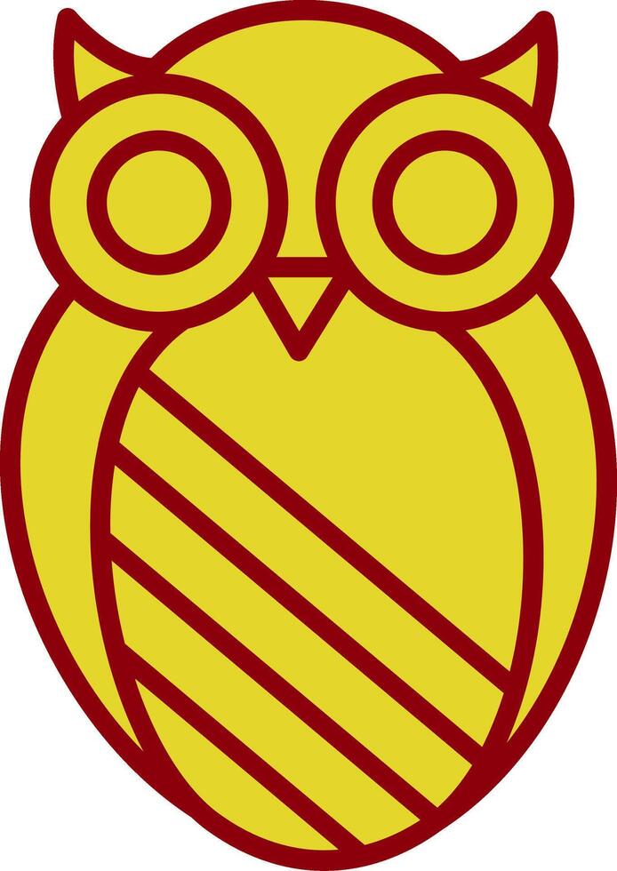 Owl Vintage Icon Design vector