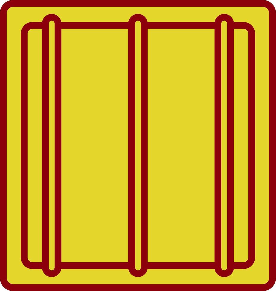 Jail Vintage Icon Design vector