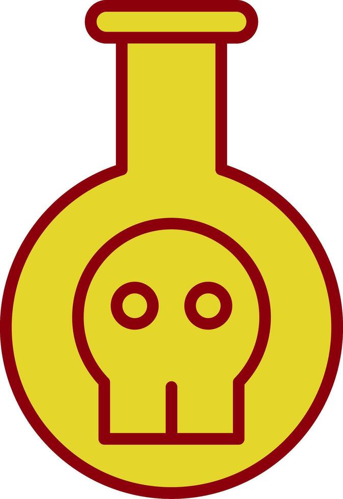 Poison Vintage Icon Design vector
