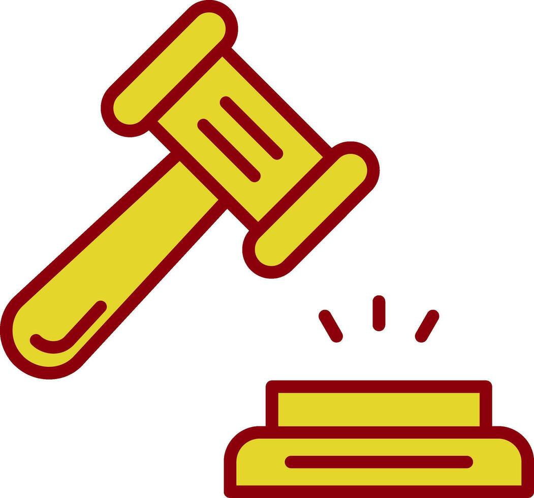 Hammer Vintage Icon Design vector