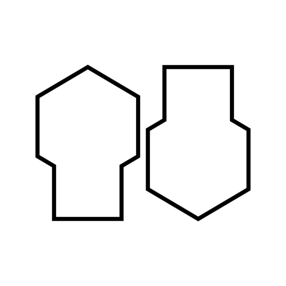 Geometric Abstract Shape Element vector