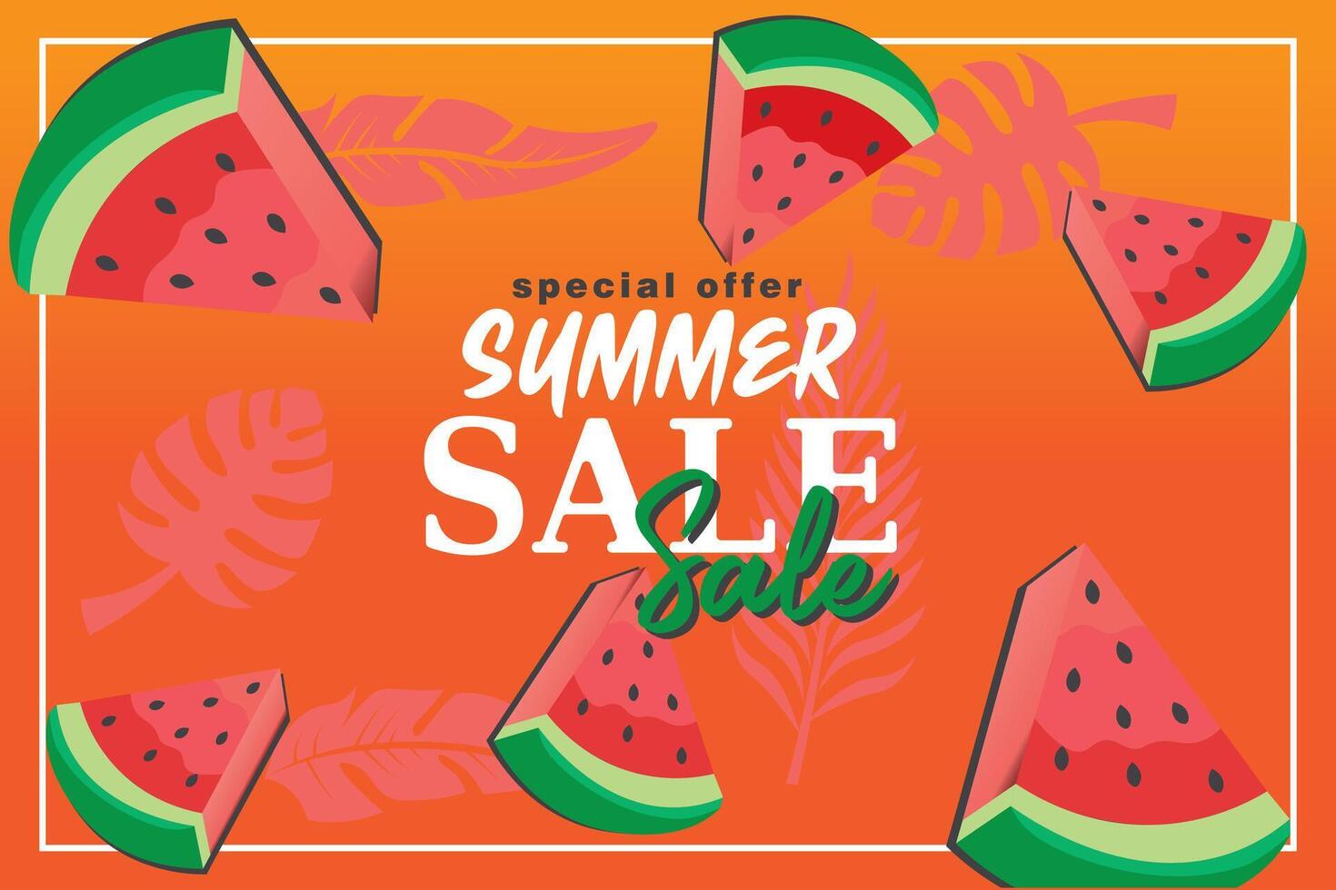 summer sale icon illustration symbol vector