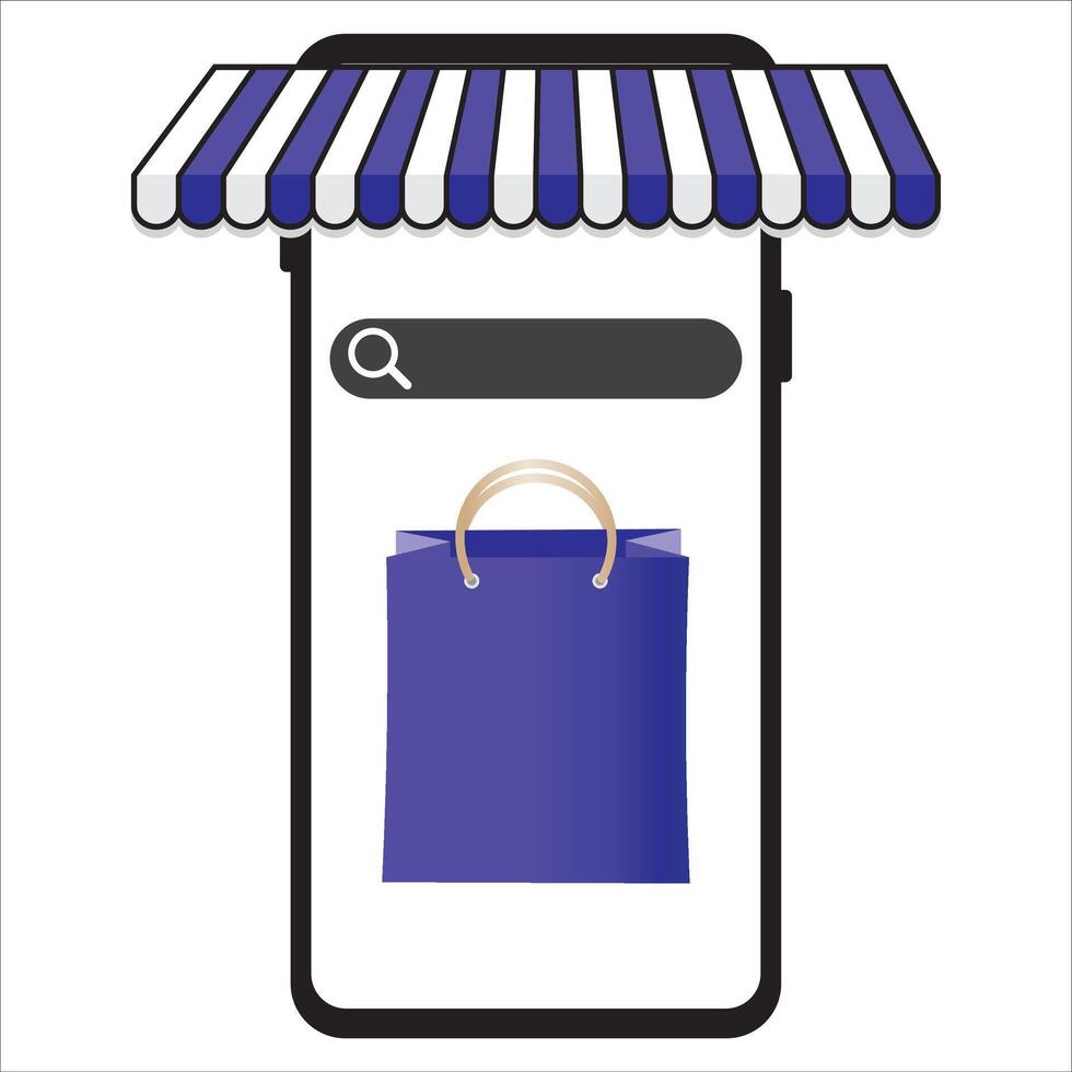 online store icon illustration symbol vector