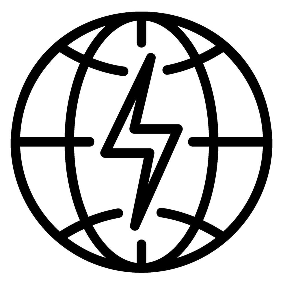 global line icon vector