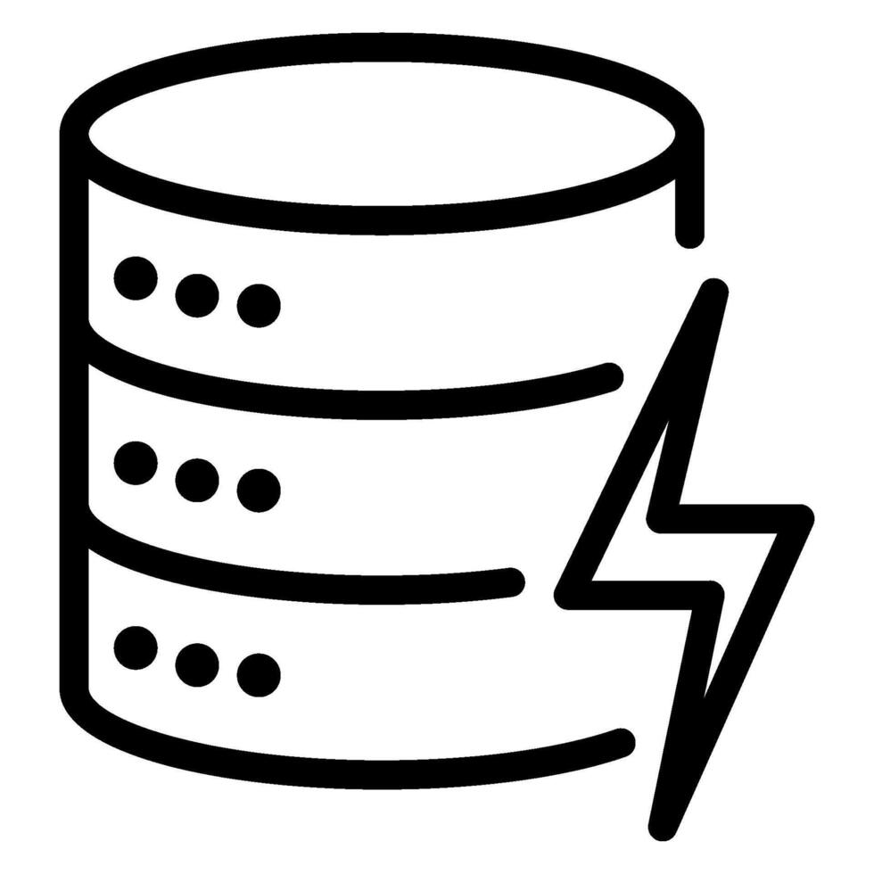 data line icon vector