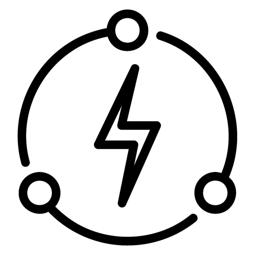 connection line icon vector