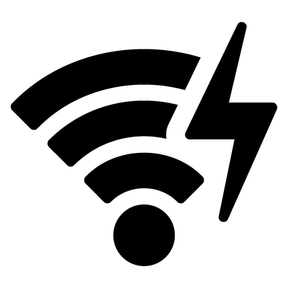 wifi glyph icon vector