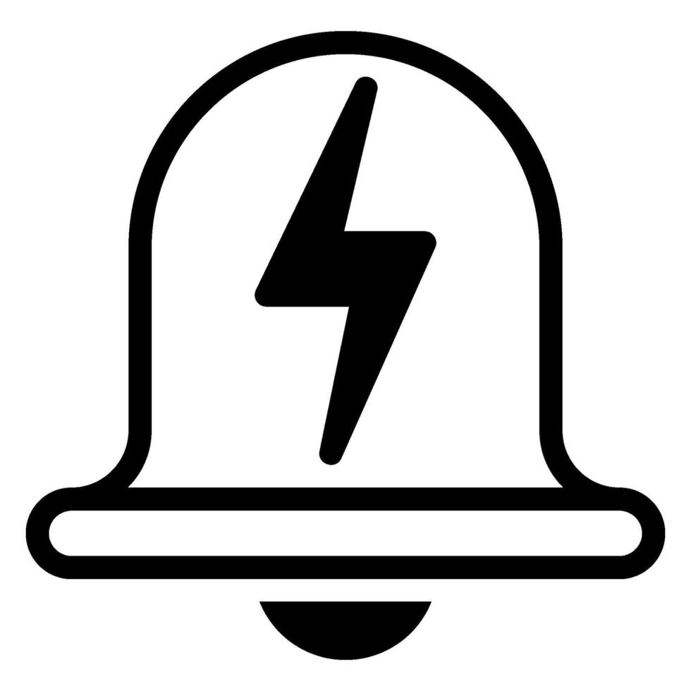 notification glyph icon vector