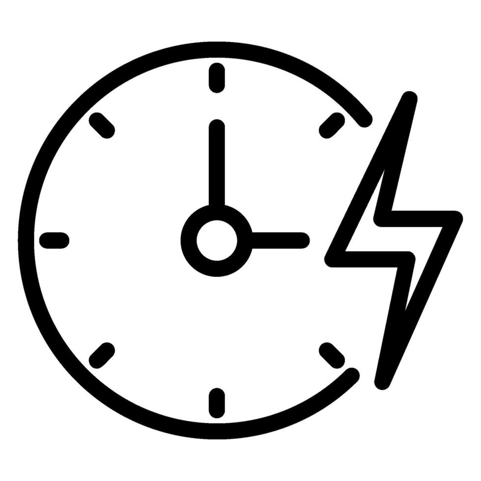 icono de línea de tiempo vector