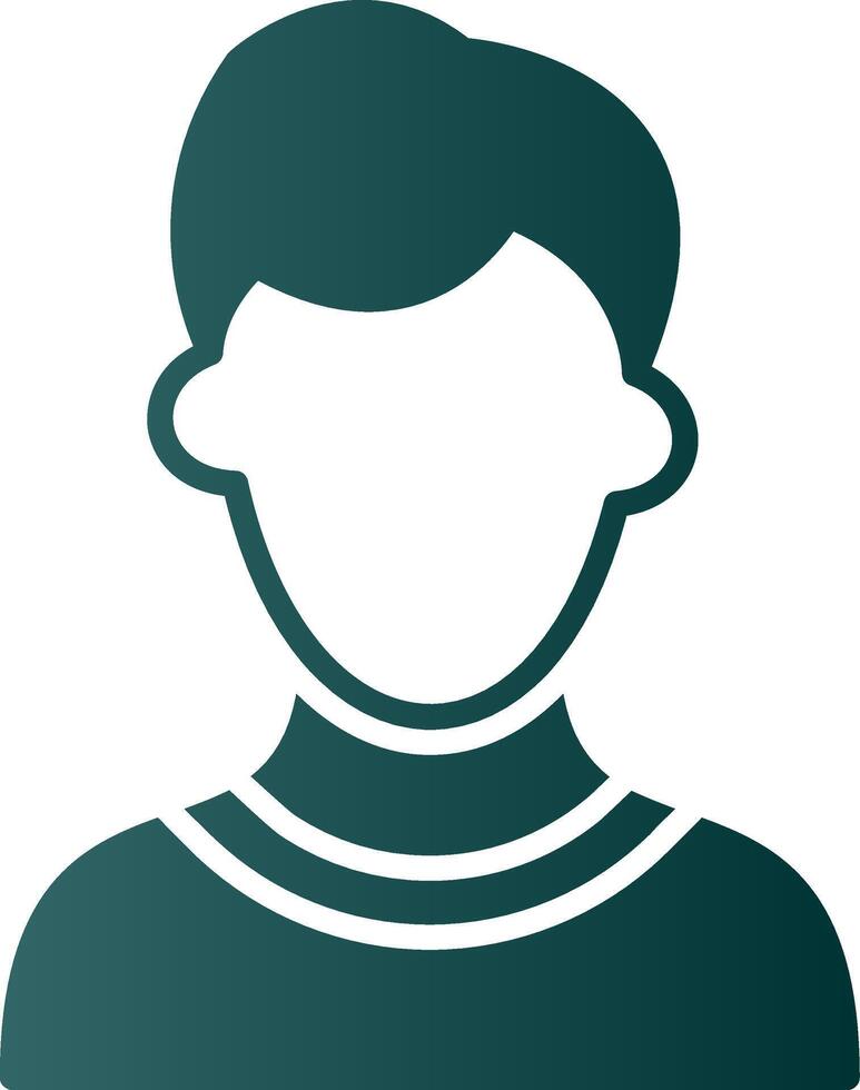 Hydro Power Glyph Gradient Icon vector