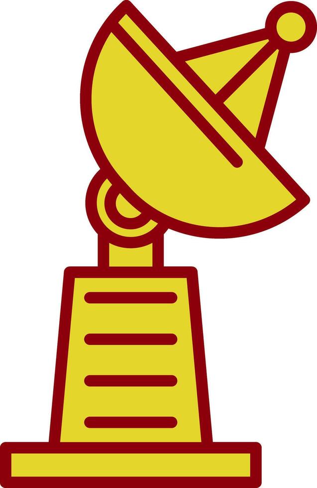 Satellite Dish Vintage Icon Design vector