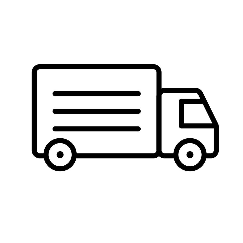 Track icon. Logistics and transportation. vector