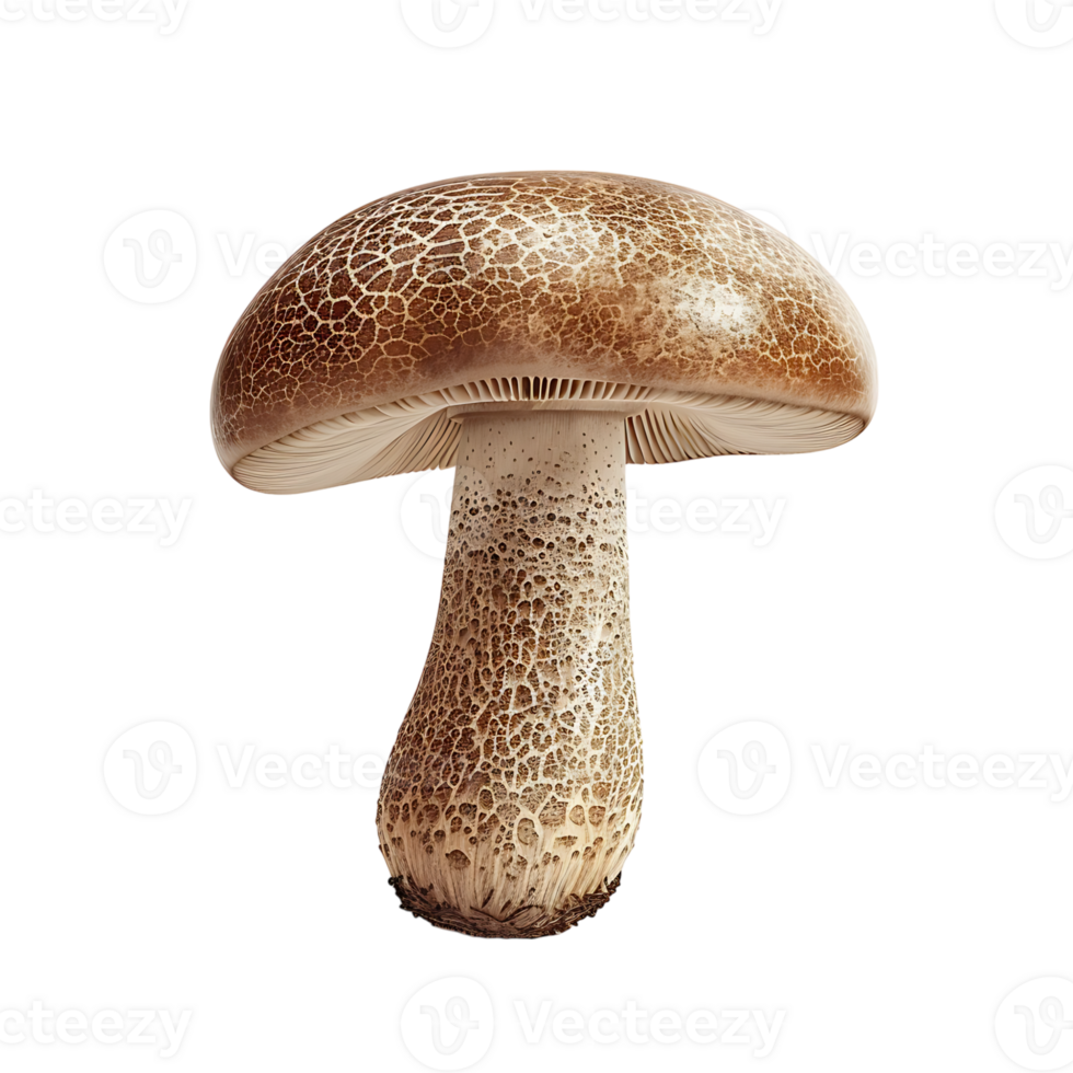 Mushroom on isolated transparent background png