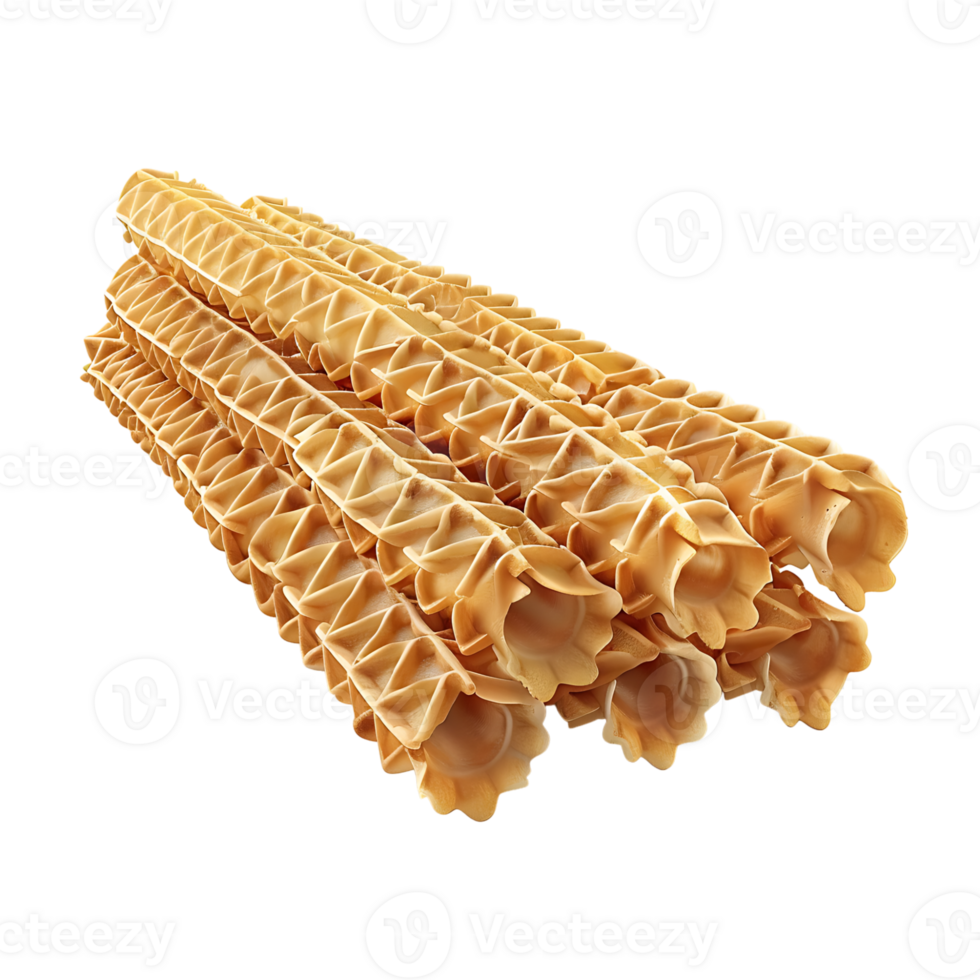 Wafer stick on isolated transparent background png