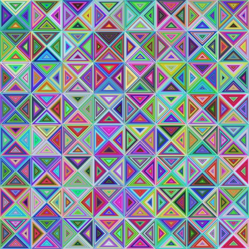 Abstract colorful triangle mosaic background vector