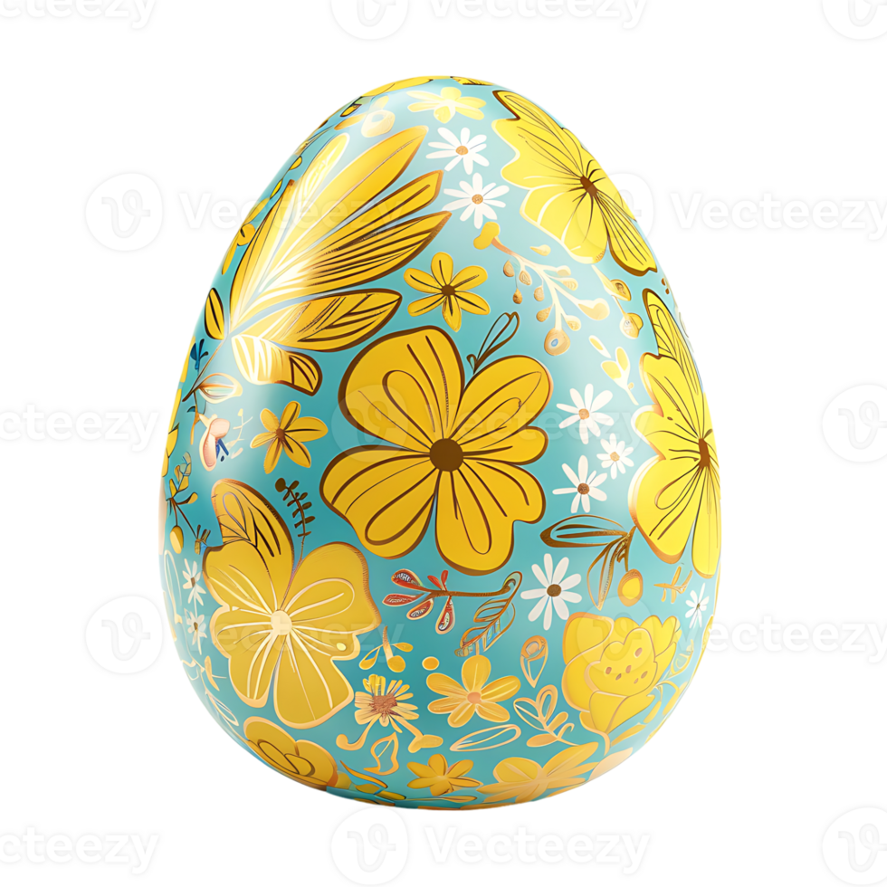 An Easter Egg on isolated transparent background png