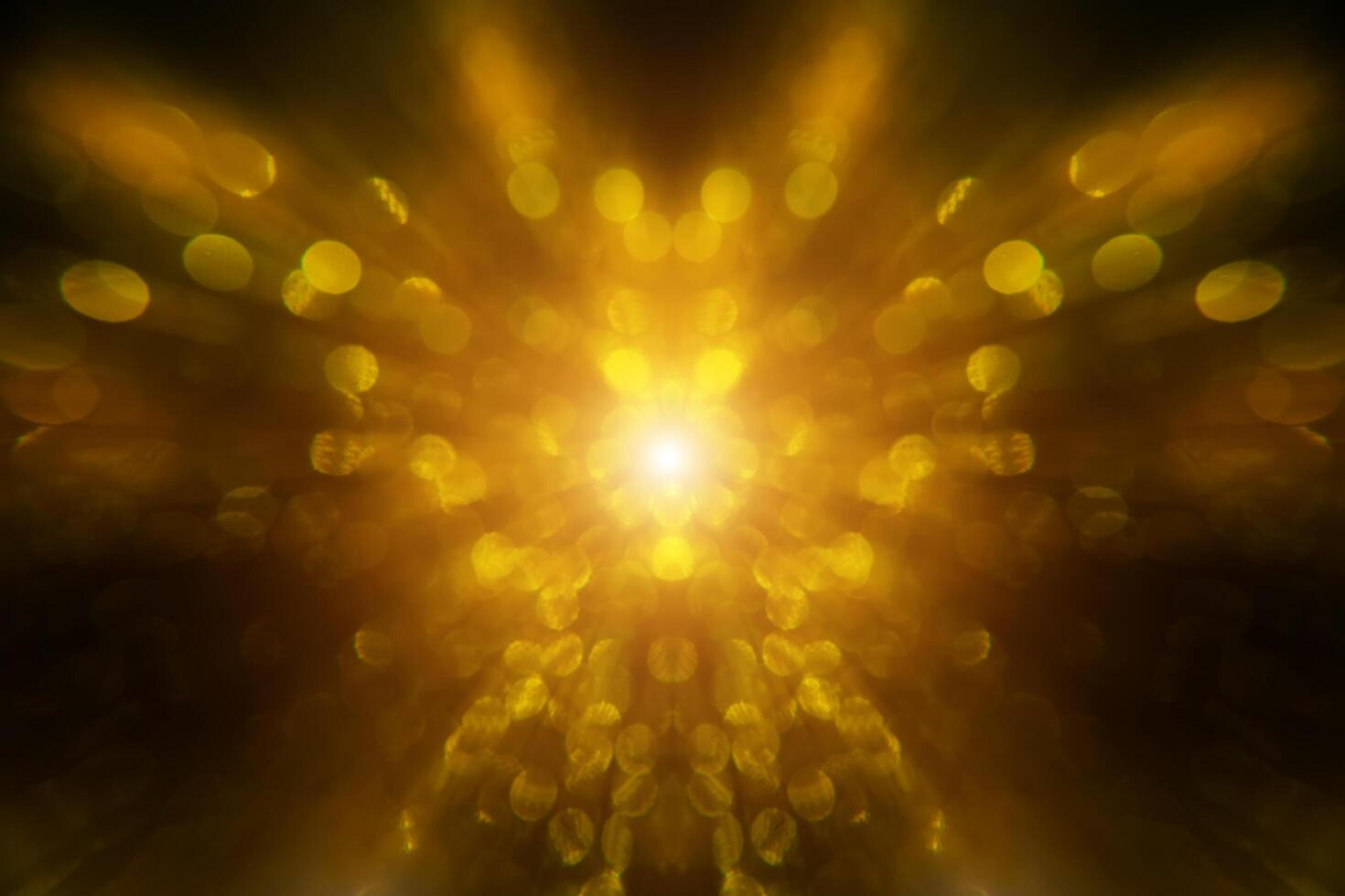 Sparkling Glitter bokeh Background with light. photo