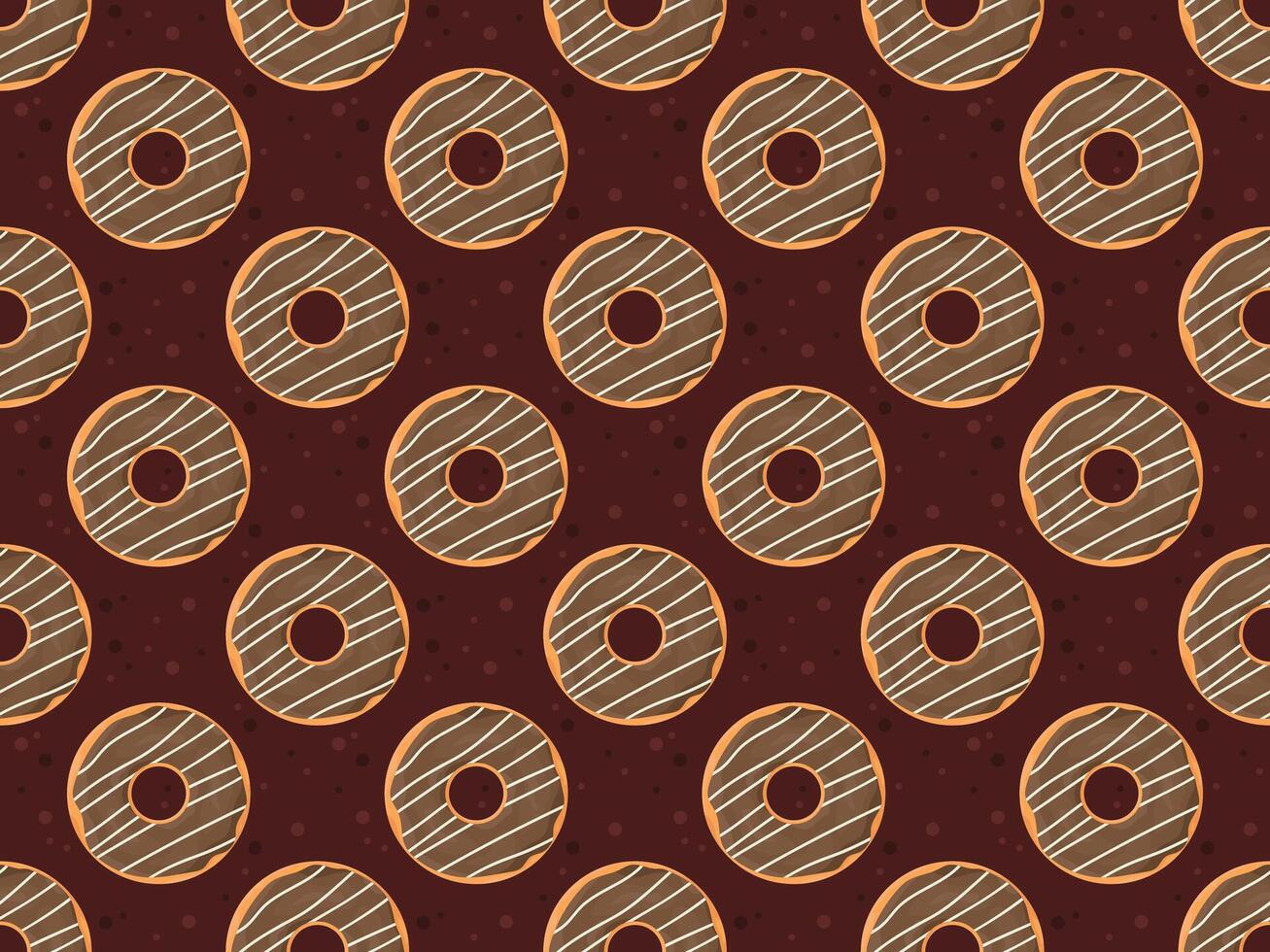 donut glaze cartoon pastry icon bakery menu illustration sugar baked dessert food summer eat vector