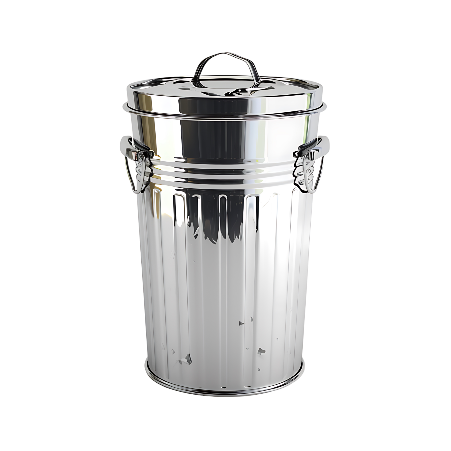 Trash can on isolated transparent background 43579091 PNG