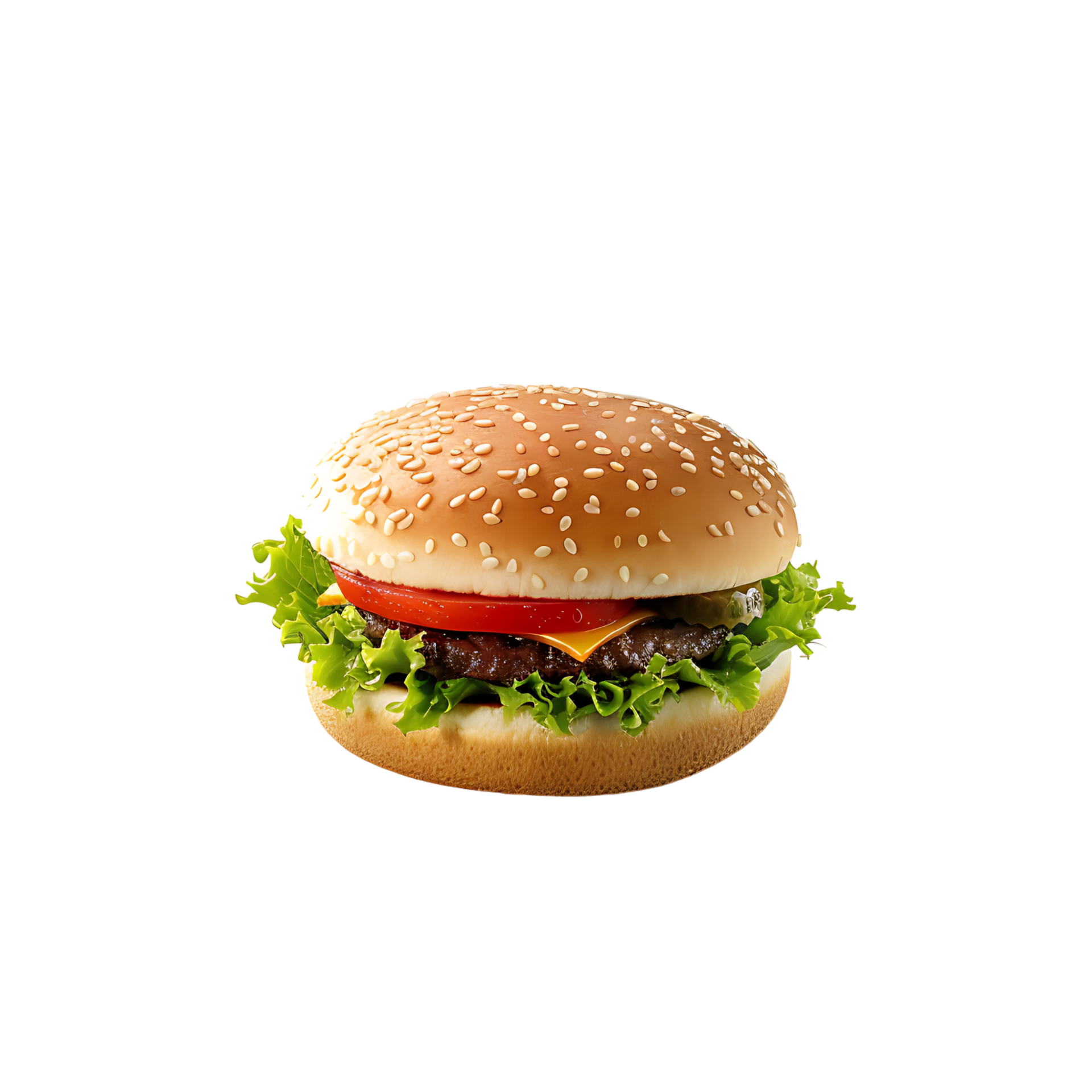 Hamburger on isolated transparent background 43579106 PNG