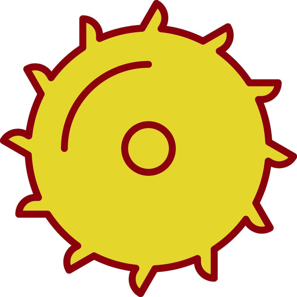 Saw Blade Vintage Icon Design vector
