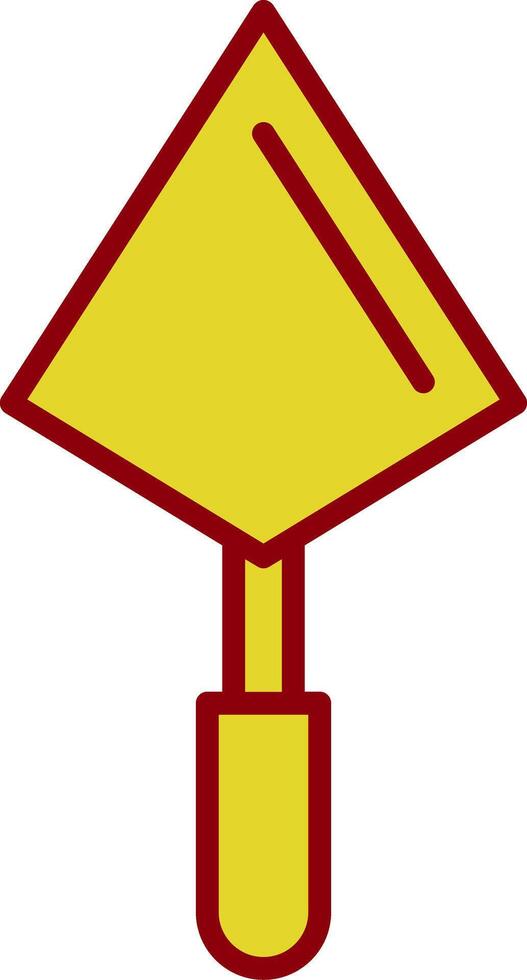 Trowel Vintage Icon Design vector