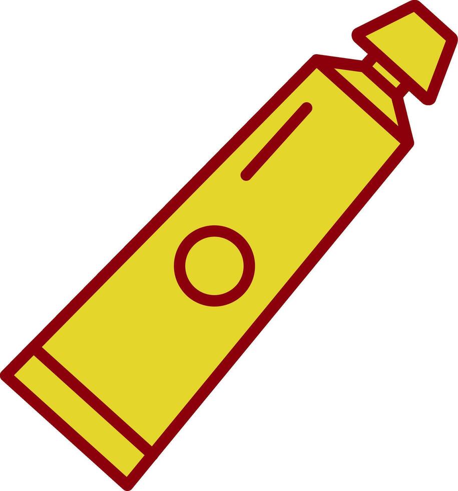 Tooth Paste Vintage Icon Design vector