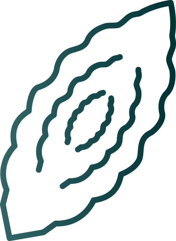 Bitter Line Gradient Icon vector
