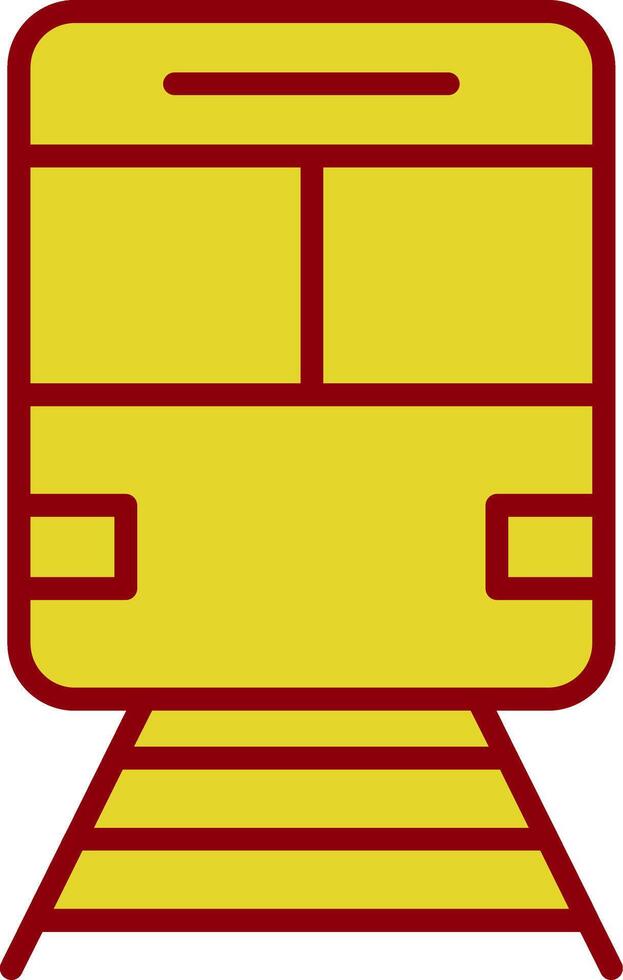 Train Vintage Icon Design vector