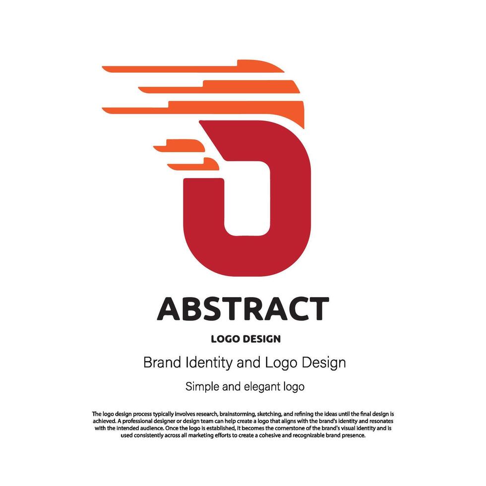 abstract minimalist logo design for brand or company vector