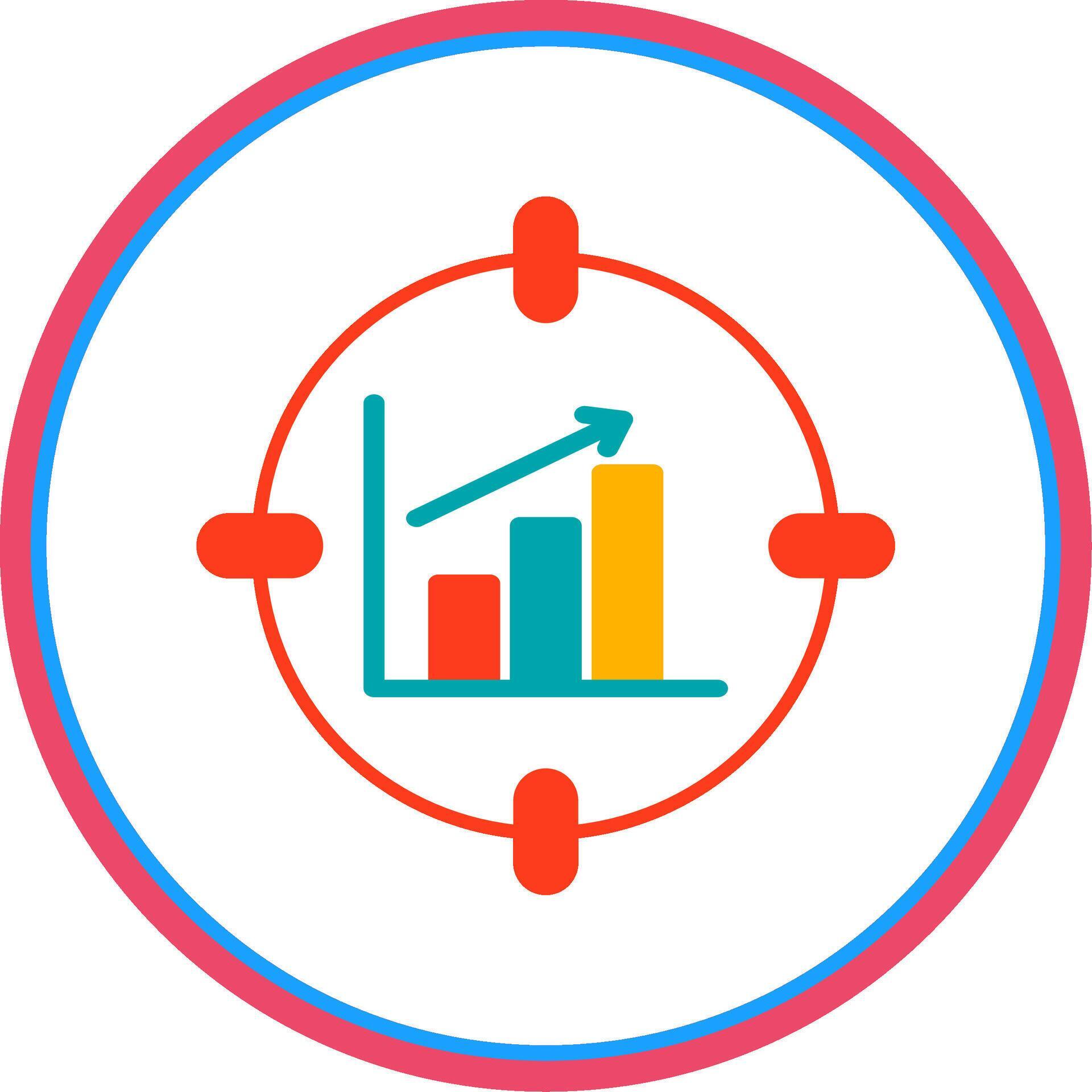 Data Analytics Flat Circle Icon 43582136 Vector Art at Vecteezy