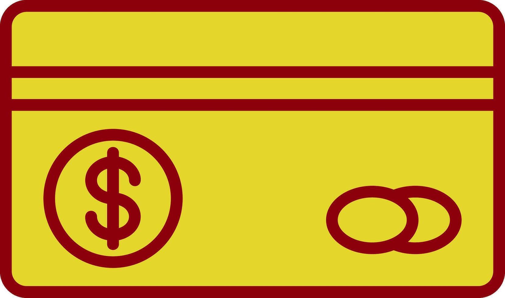 Credit Card Vintage Icon Design vector