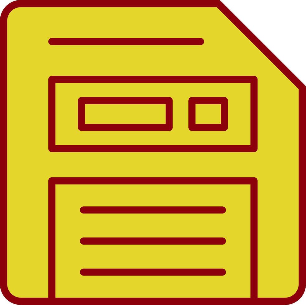 Floppy Disk Vintage Icon Design vector