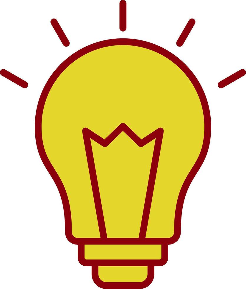 Light Bulb Vintage Icon Design vector