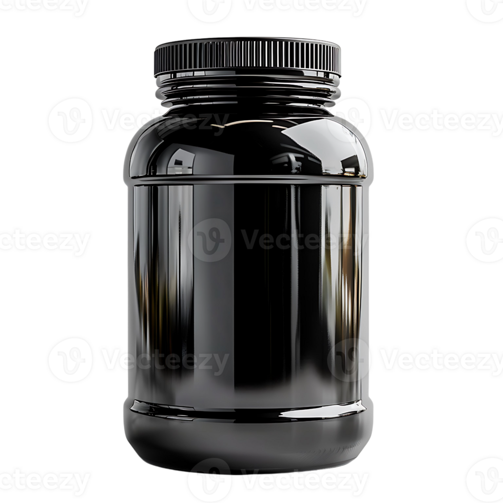 Supplement container on transparent Background png