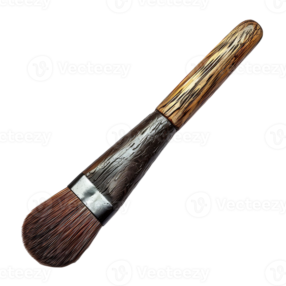 Makeup brush on transparent Background png