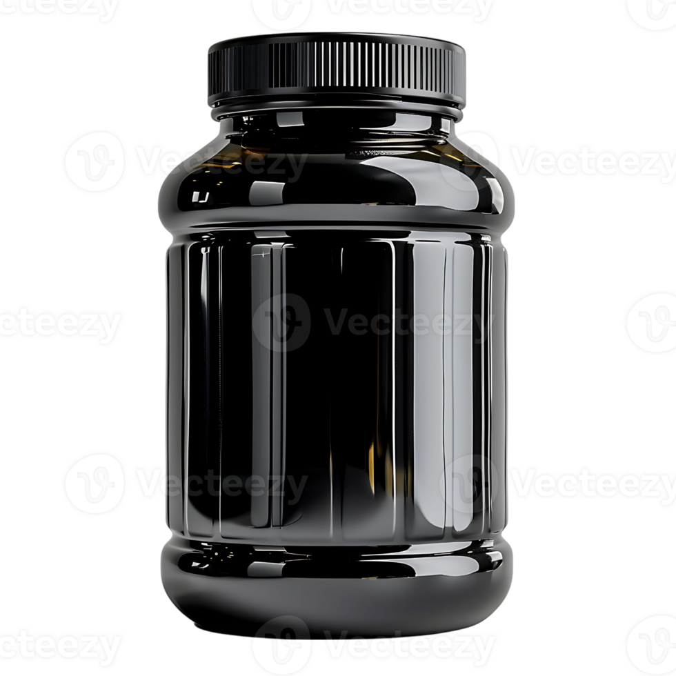 Supplement container on transparent Background png