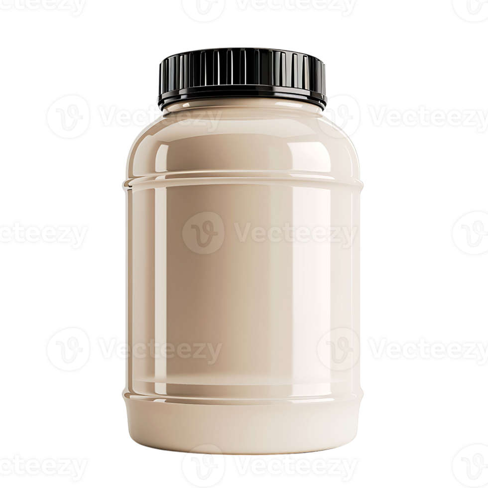 Supplement container on transparent Background png