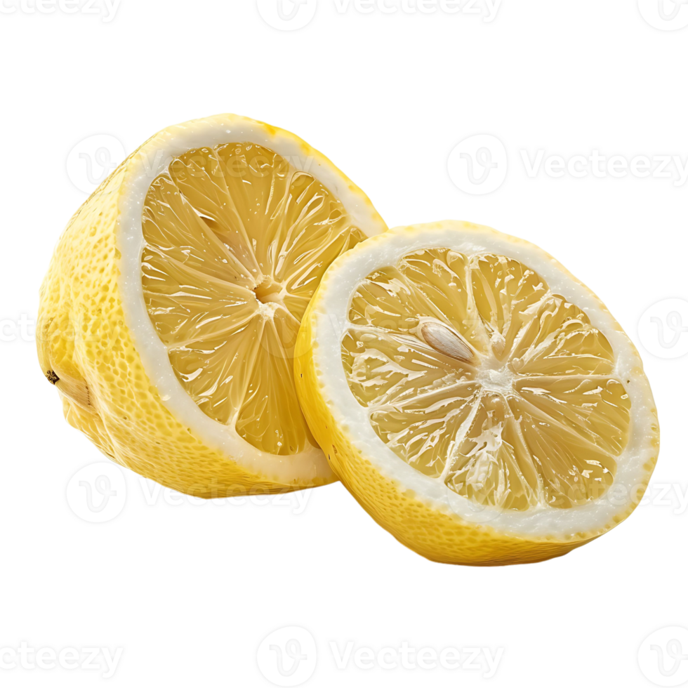 Lemon on transparent Background png
