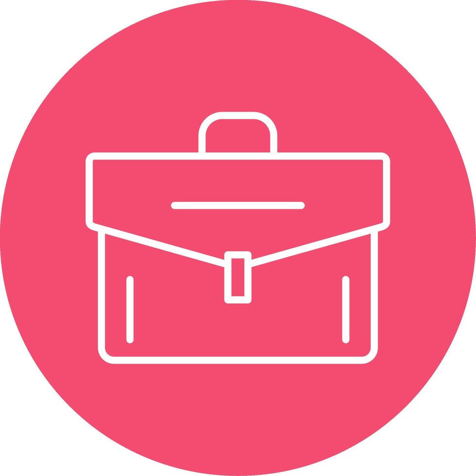 Portfolio Multi Color Circle Icon vector