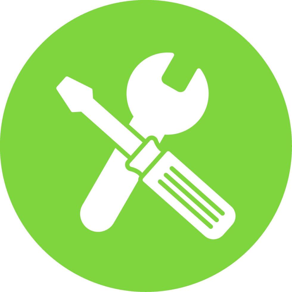 Tools Multi Color Circle Icon vector