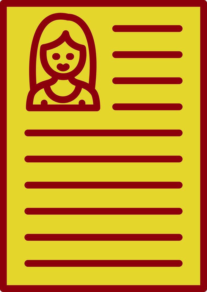 CV Vintage Icon Design vector
