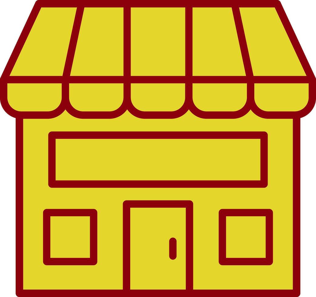 Shop Vintage Icon Design vector