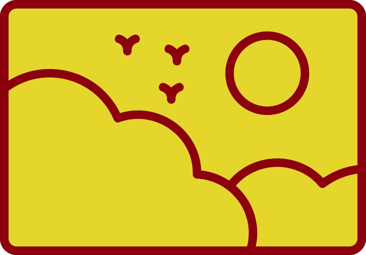 Picture Vintage Icon Design vector
