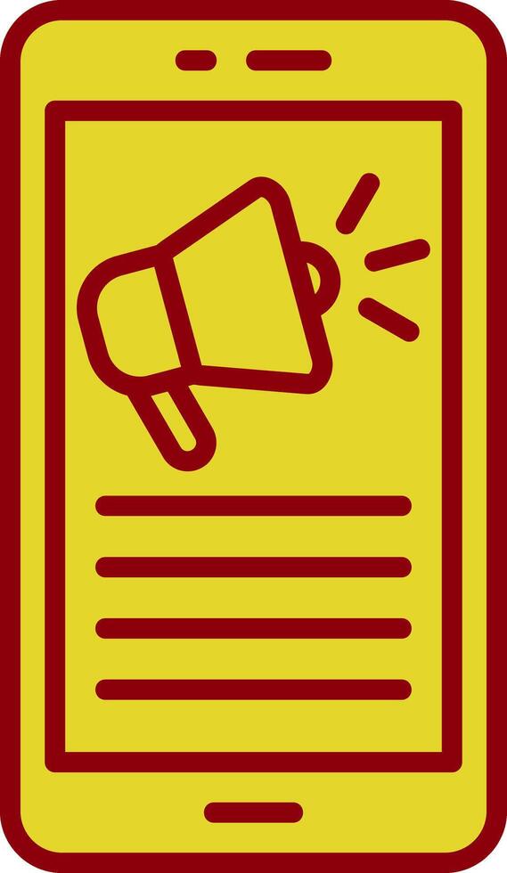Mobile Phone Vintage Icon Design vector
